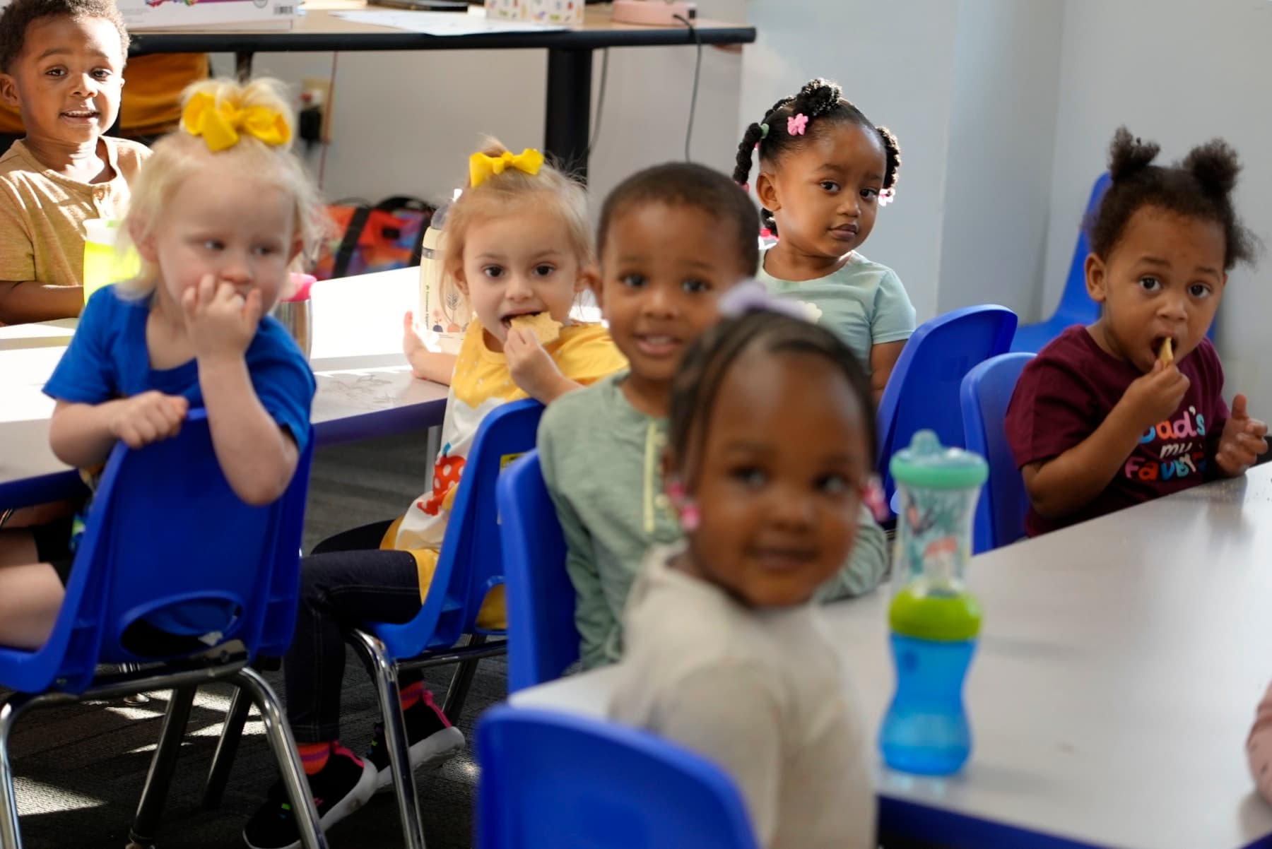 Daycare students at Chapel Hill Christian School